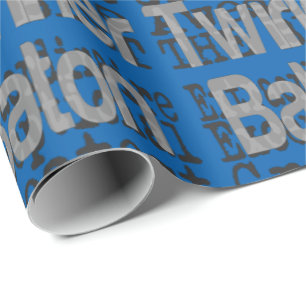 Papel De Regalo Baton Twirler Extraordinaire