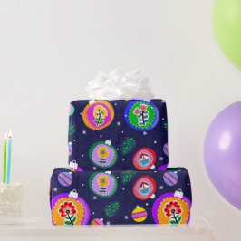 Papel De Regalo Bauble Galore