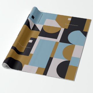Papel De Regalo Bauhaus composition artwork made with abstract ele