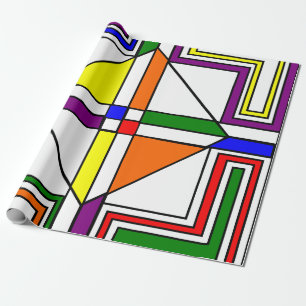 Papel De Regalo Bauhaus StainGlass
