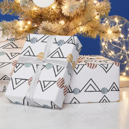 Papel De Regalo Bauhaus Triangles