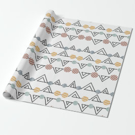 Papel De Regalo Bauhaus Triangles