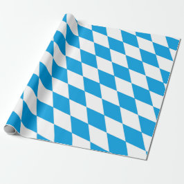 Papel De Regalo Bavaria Alemania Bandera del Diamante Diseño