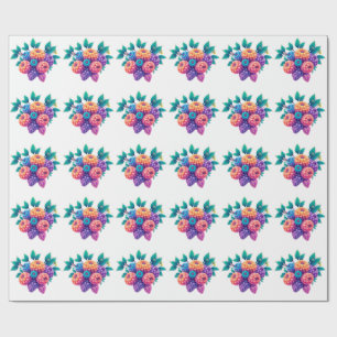 Papel De Regalo Bayas de colores