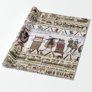 Papel De Regalo BAYEUX TAPESTRY Harold hizo juramento sobre reliqu