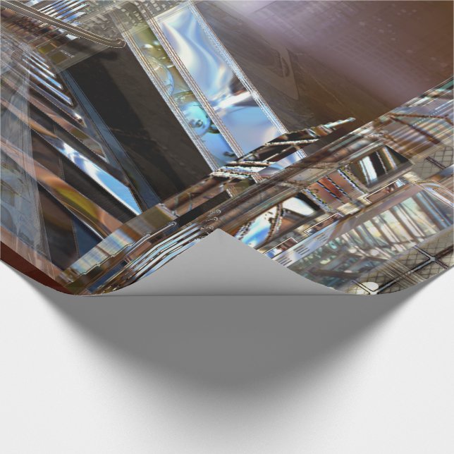 Papel De Regalo Baylene Arquitecto moderno Ciudad Elegante (Esquina)