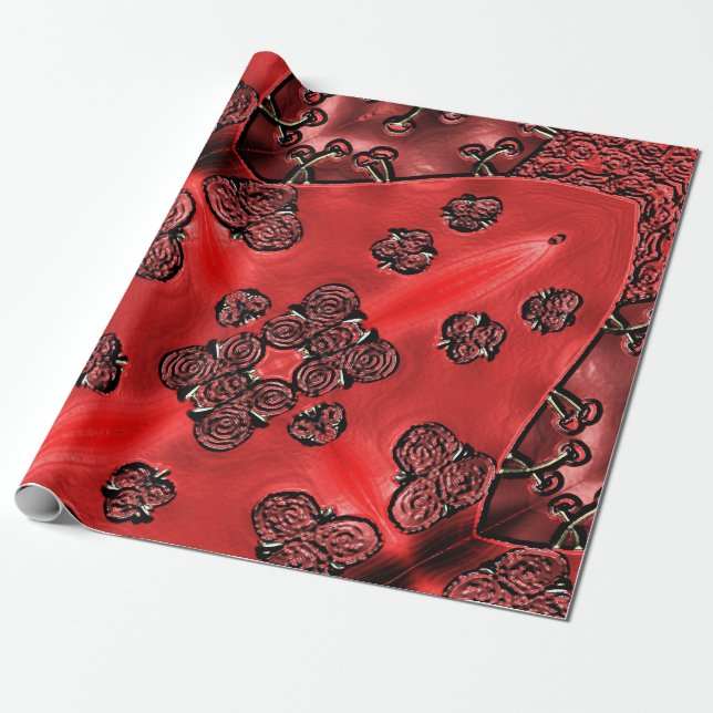 Papel De Regalo Bazar de Arándanos  (Desenrollado)