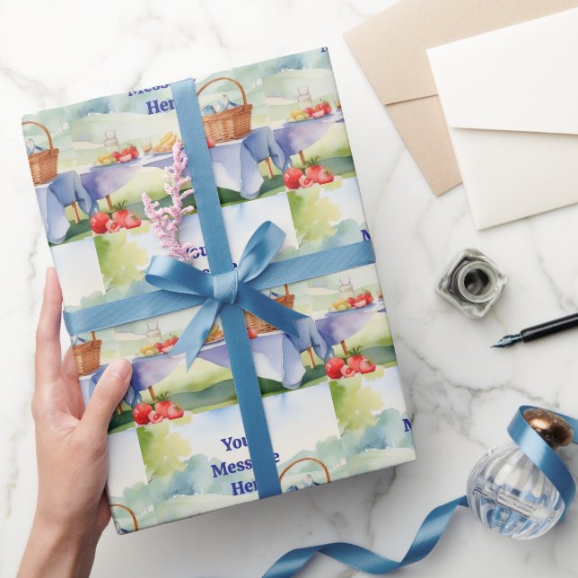 Papel De Regalo Bbq Barbecue Fiesta (Regalar)
