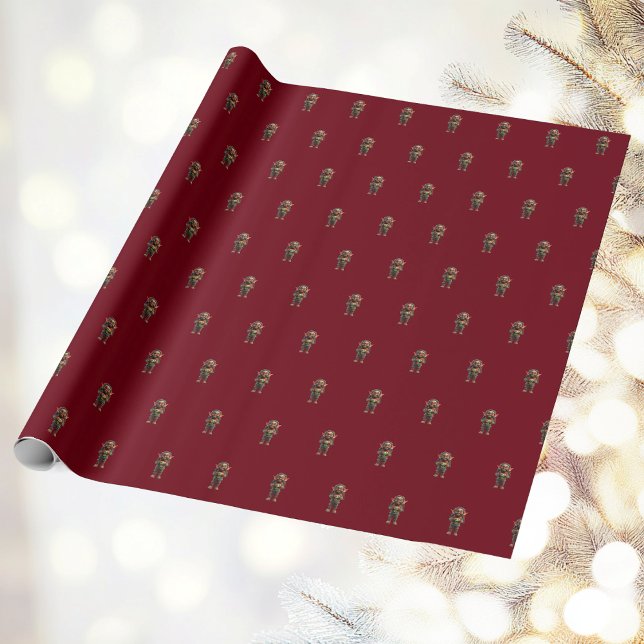 Papel De Regalo Be Happy Navidades Elf WrapPaper (Subido por el creador)