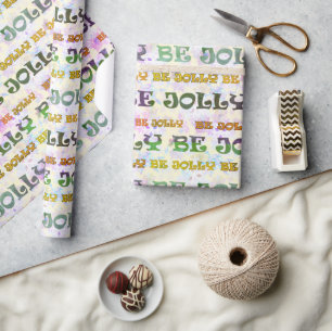 Papel De Regalo Be Jolly Wrapee Paper