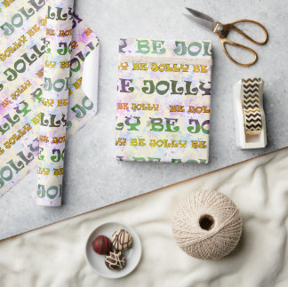 Papel De Regalo Be Jolly Wrapee Paper