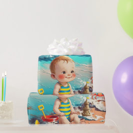 Papel De Regalo Beach Baby