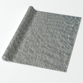 Papel De Regalo Beach Ocean Water Ripples & Sand