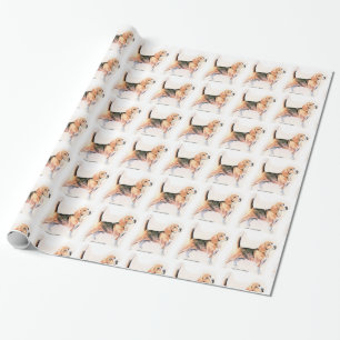 Papel De Regalo Beagle