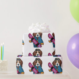 PAPEL DE REGALO  BEAGLE