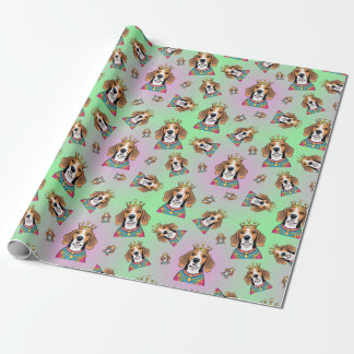 Papel De Regalo Beagle pattern
