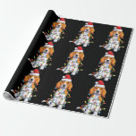 Papel De Regalo Beagle Santa Christmas Tree Enfoca regalos de Navi<br><div class="desc">Beagle Santa Christmas Tree Enciende NavidadBeagle Dog Ideas de RegaloA los amantes del perro: Muéstrales a todos que eres la madre/papá de perro más dedicada Un gran regalo para todos los amantes de los animales, sobre todo los que aman esta raza de perro. Un regalo lindo para los amantes de...</div>