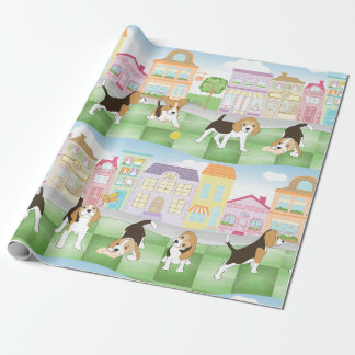Papel De Regalo Beagles