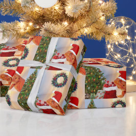 Papel De Regalo Beardie-Claus - Dragon Bearded Santa