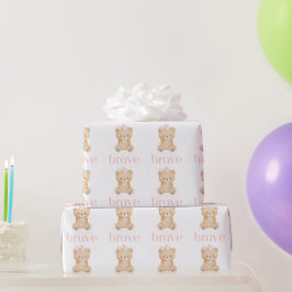 Papel De Regalo beary brave childhood cancer sick kids cute