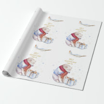 Beary Navidades Personalizados Wonderland Bear Rob
