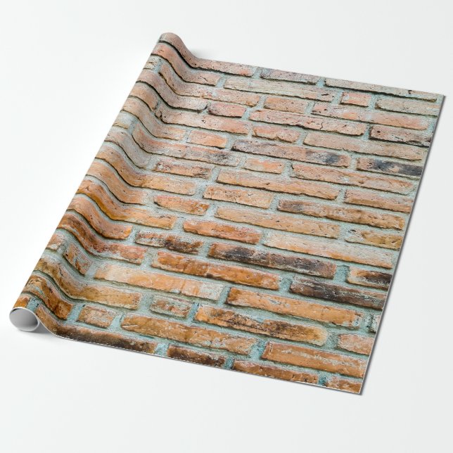 Papel De Regalo Beautiful brick wall Old classicabstract, architec (Desenrollado)