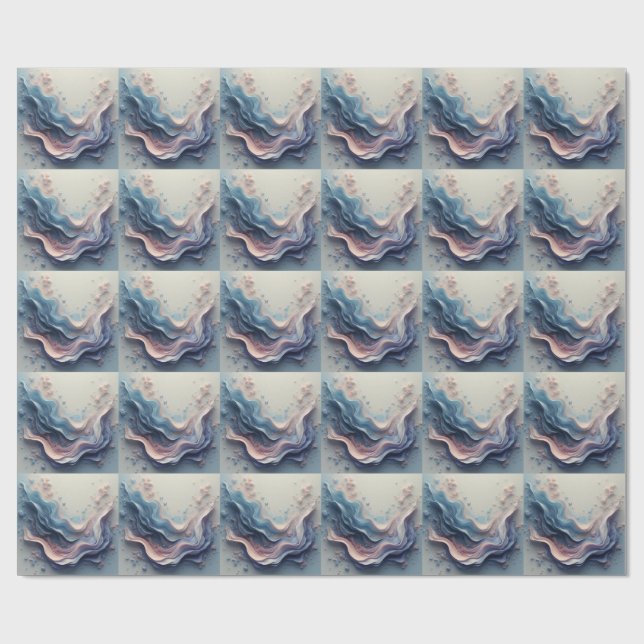 Papel De Regalo Beautiful Pastel Background – Soft Dreamy Design (Superficie plana)