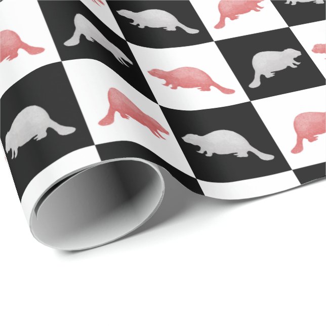 Papel De Regalo Beavers MIT (Esquina del rollo)