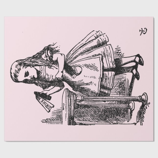 Papel De Regalo Beba (Alicia en el país de las maravillas) (Superficie plana)