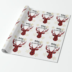 Papel De Regalo Bebé es exterior frío