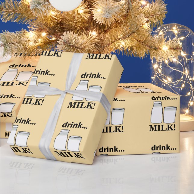Papel De Regalo Bebe Leche  (Vacaciones)