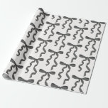 Papel De Regalo Bebé negro o ducha de novia, fiesta de cumpleaños<br><div class="desc">¡Eleva tu cumpleaños con esta decoración Fiesta de Coquette Black Bow! Este diseño atemporal añade un toque de elegancia y encanto a cualquier evento, con un arco muy bien hecho y adornado con delicados tonos negros. Esta colección impresionará a sus invitados y creará recuerdos duraderos y será perfecta para añadir...</div>