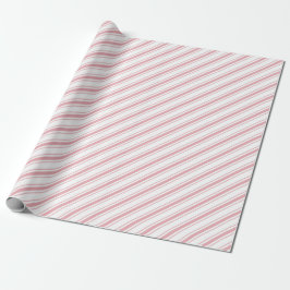 Papel De Regalo Bebé pequeño rosado de canas de candía