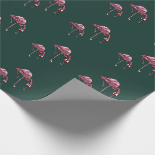 Papel De Regalo Bebedor de vino flamenco rosa divertido
