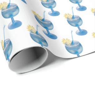 Papel De Regalo bebida de cóctel tropical