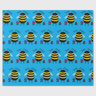 Papel De Regalo Bee Happy Cute Bee Tissue Paper