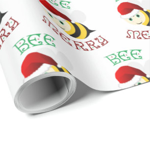 Papel De Regalo Bee Merry