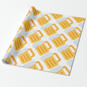 Papel De Regalo Beer time emoji