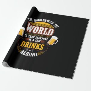 Papel De Regalo Beerbedor de cerveza Todos son unas cuantas bebida