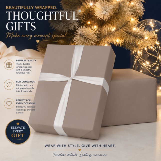 Papel de Regalo Beige Personalizado (Subido por el creador)