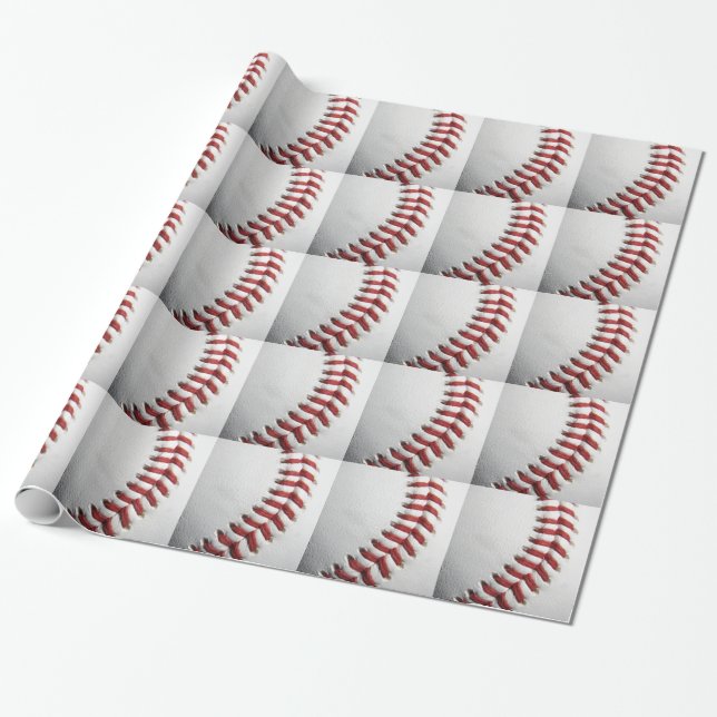 Papel De Regalo Béisbol (Desenrollado)