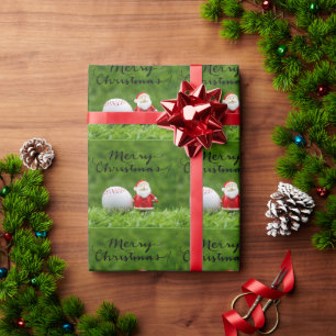 Papel De Regalo Béisbol para Navidades