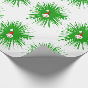 Papel De Regalo Béisbol Santa