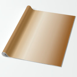 Papel De Regalo Belces de cobre metálicas