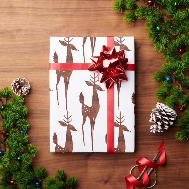 Papel De Regalo Believe - Navidades Cute (Regalo de vacaciones)
