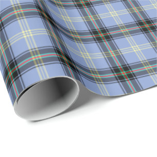 Papel De Regalo Bell Clan Tartan