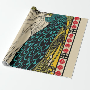 Papel De Regalo Bella Artes Pájaro Nuevo