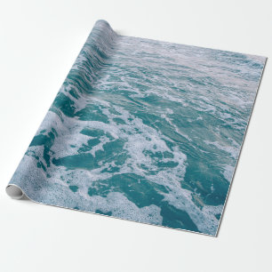 Papel De Regalo Bella olas de mármol marino texturehipster,backgro