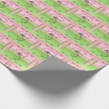 Belleza flotante: Rollo de regalo de Peony Line Ar