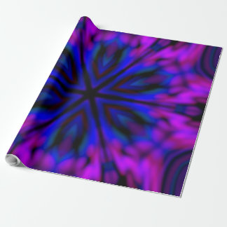 Papel De Regalo Bello PURPLE NEGRO PINK AZUL MANDALA